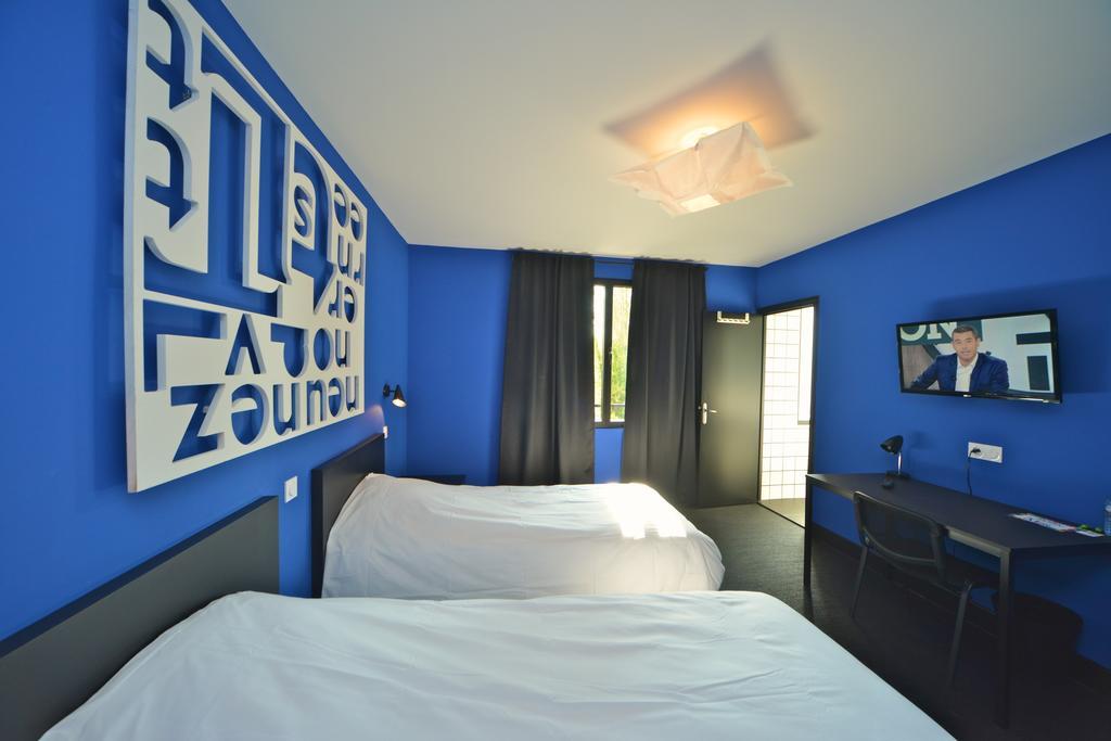 Logis - Hotel Restaurant La Mire ビアルゾン 部屋 写真